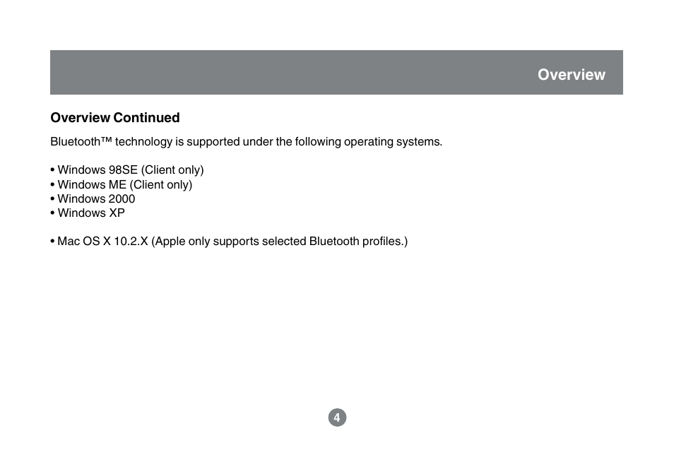 Overview | IOGear GBU211 User Manual | Page 7 / 60