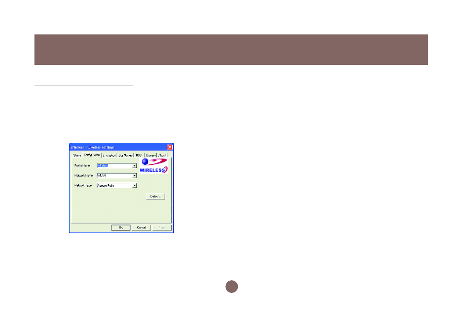 Configuration program controls | IOGear GWU513 User Manual | Page 32 / 60