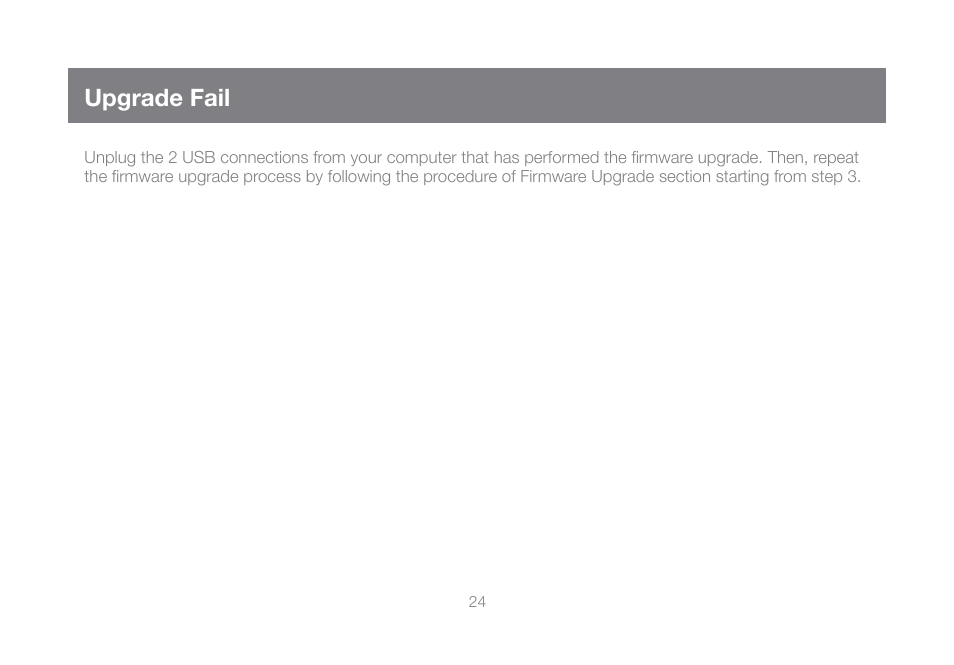 Upgrade fail | IOGear GCS932UB User Manual | Page 24 / 32