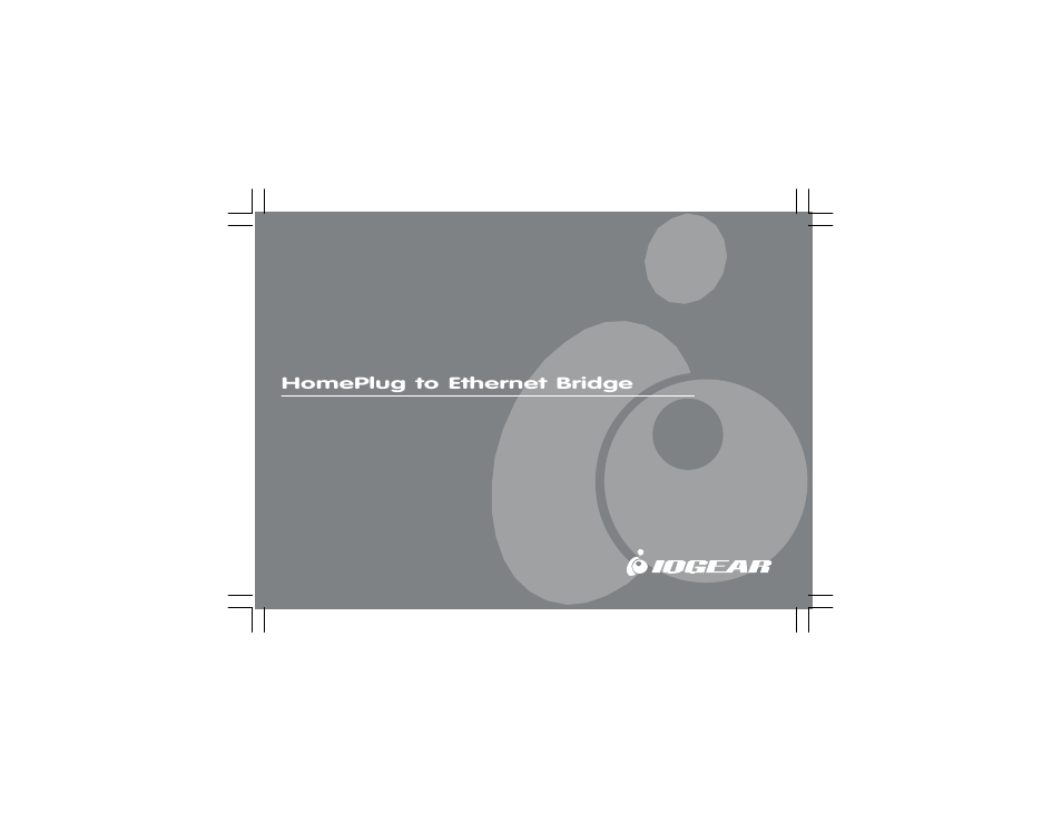 IOGear HomePlug GHPB01 User Manual | 74 pages