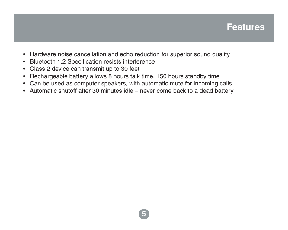 Package contents features | IOGear GBHFK201W6 User Manual | Page 5 / 38
