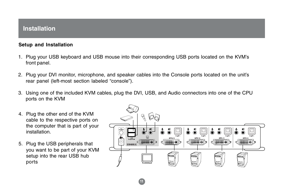 Installation | IOGear GCS1762 User Manual | Page 13 / 45