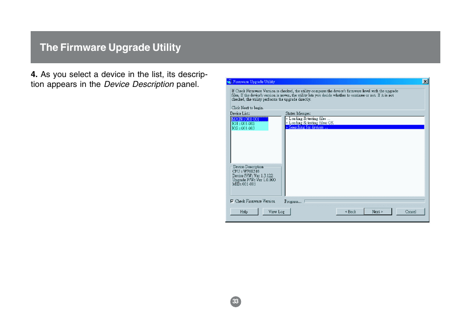 The firmware upgrade utility | IOGear GCS1762 User Manual | Page 35 / 45