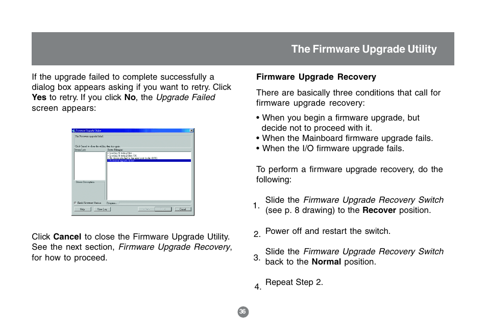 The firmware upgrade utility | IOGear GCS1762 User Manual | Page 38 / 45