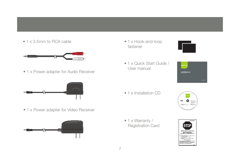 IOGear GUWAVKIT User Manual | Page 7 / 80