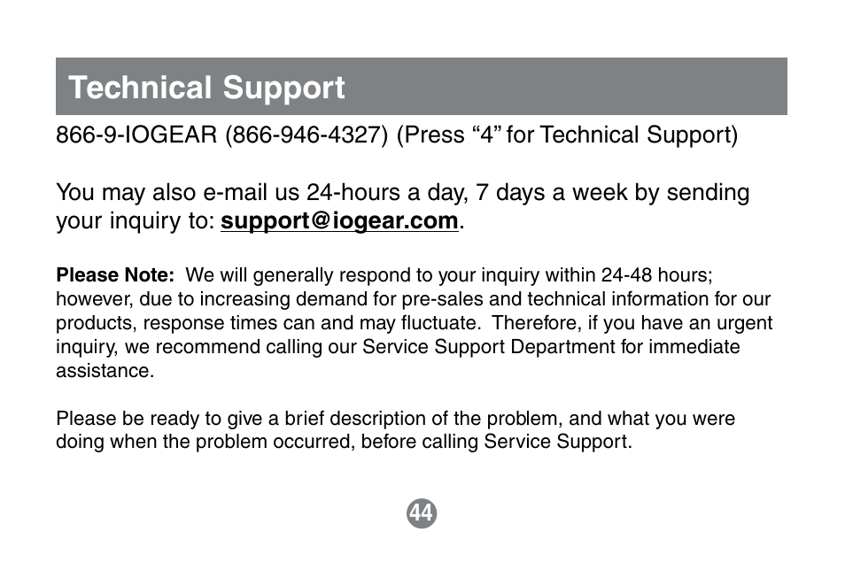 IOGear GBE201 User Manual | Page 48 / 52