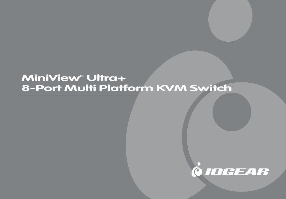 IOGear GCS1758 User Manual | 54 pages