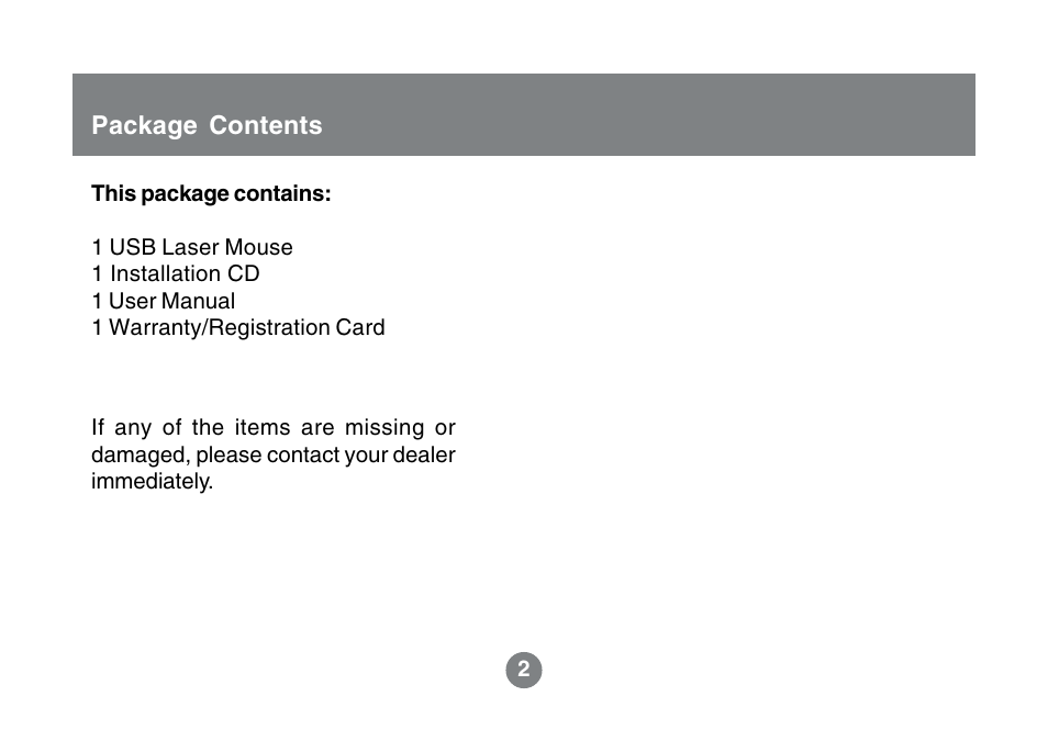 IOGear 1600DPI User Manual | Page 4 / 26