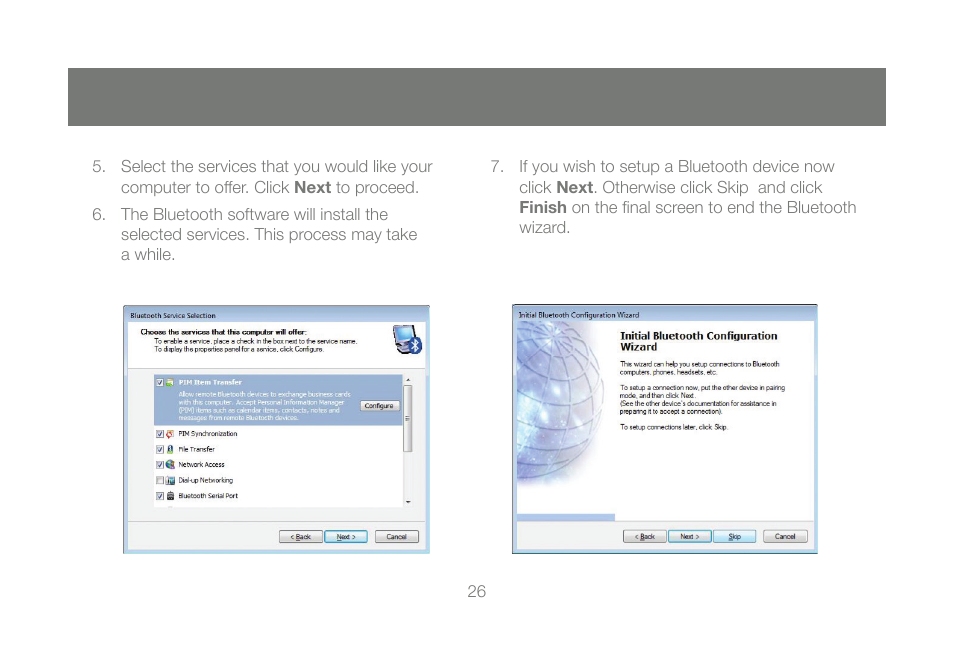 IOGear Bluetooth 2.0 USB Micro Adapter GBU421 User Manual | Page 26 / 69