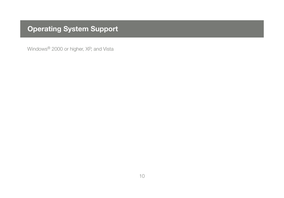 Operating system support | IOGear GCS661U User Manual | Page 10 / 36