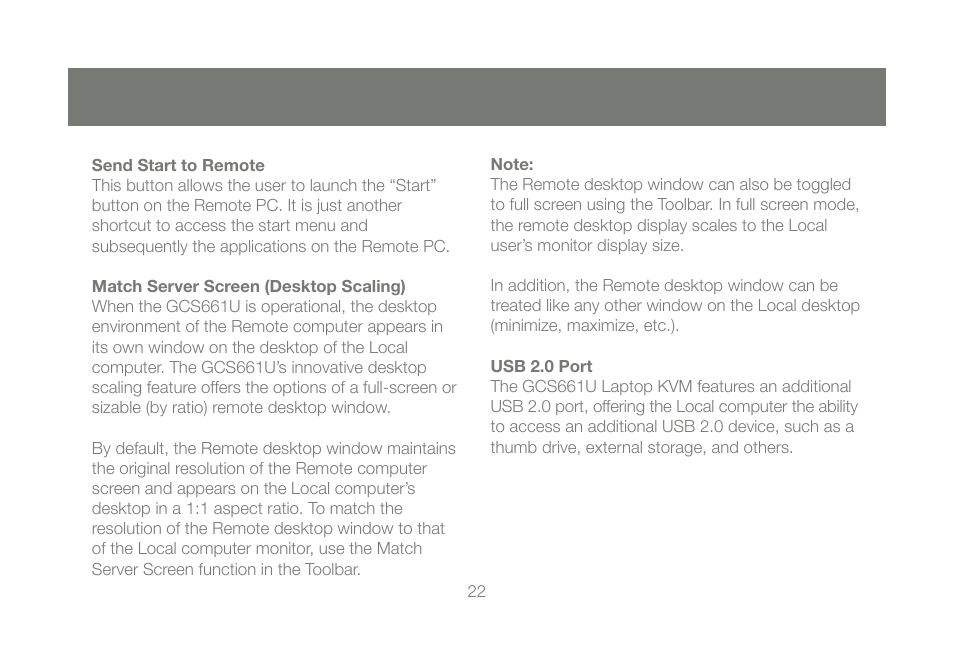 IOGear GCS661U User Manual | Page 22 / 36