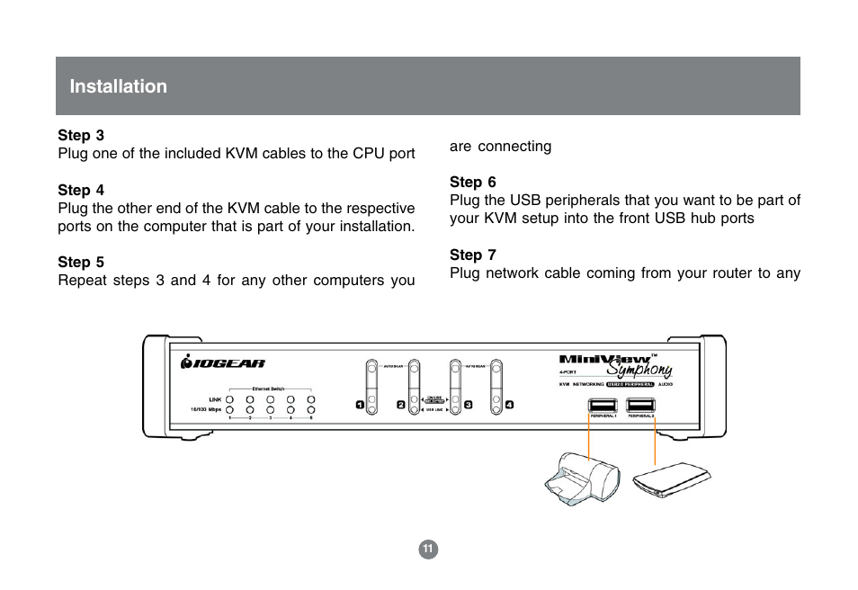 Installation | IOGear GCS1772 User Manual | Page 13 / 45