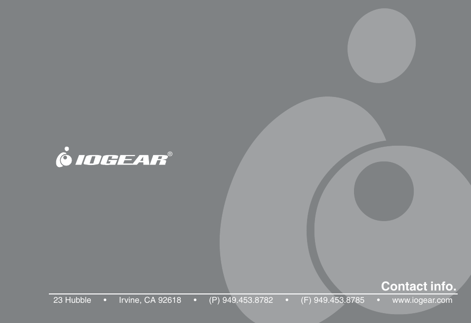 Contact info | IOGear GCS1772 User Manual | Page 45 / 45