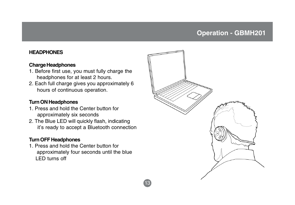 Operation - gbmh201 | IOGear GBMA201 User Manual | Page 15 / 32