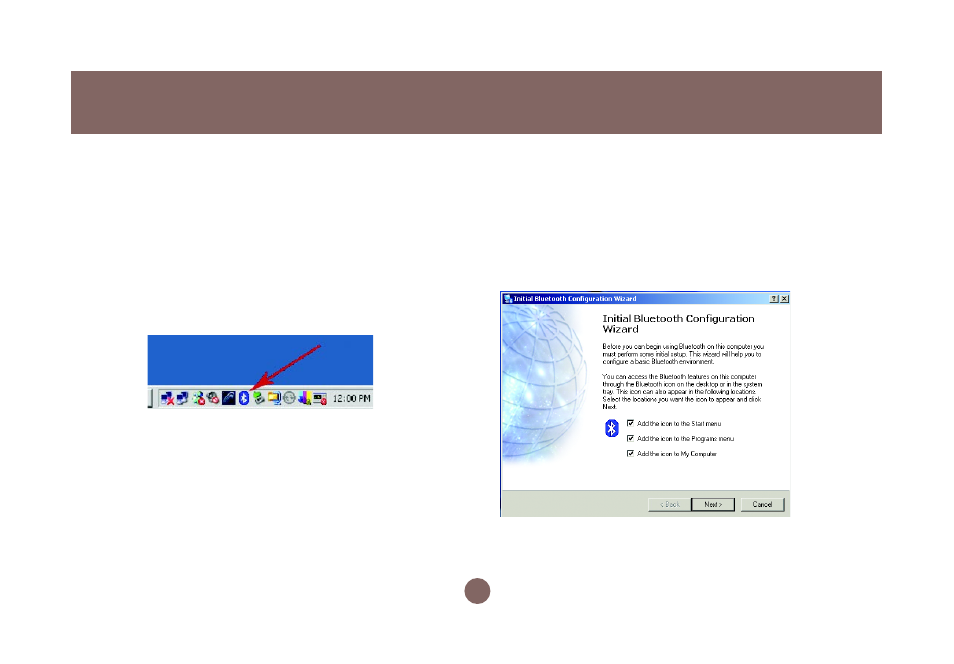 Initial bluetooth™ configuration wizard | IOGear GBU301 User Manual | Page 16 / 48