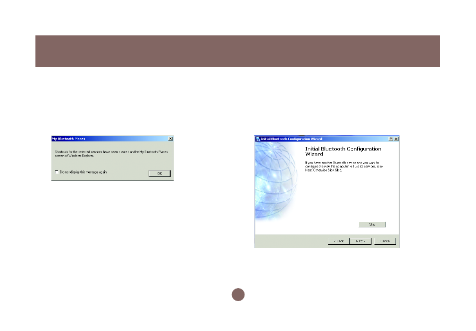 Initial bluetooth™ configuration wizard | IOGear GBU301 User Manual | Page 22 / 48