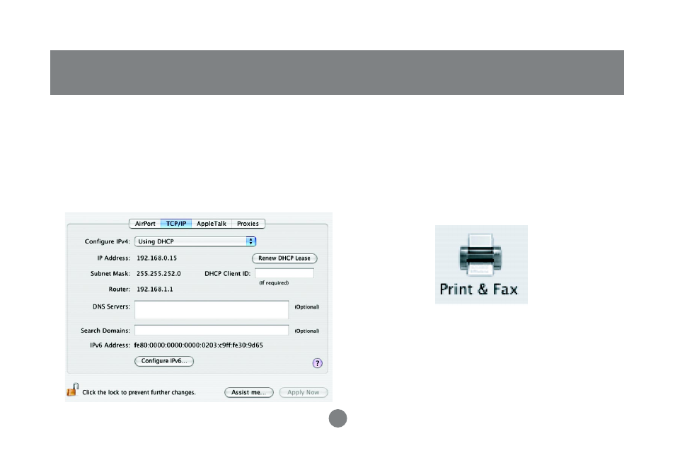 Macintosh installation | IOGear Wireless USB Print Server GPSR01U User Manual | Page 41 / 80
