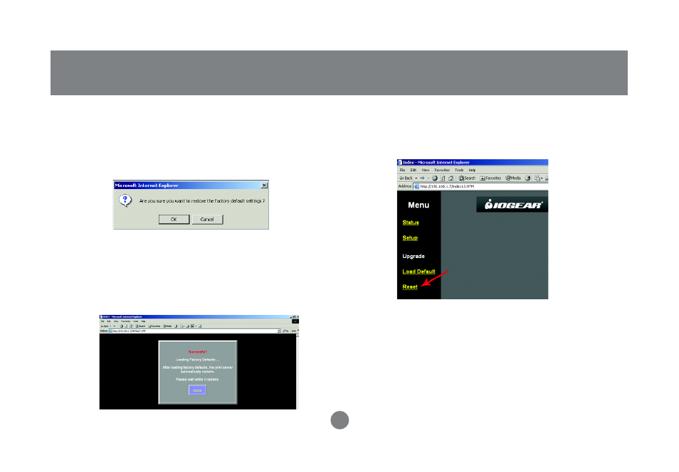 Web based configuration | IOGear Wireless USB Print Server GPSR01U User Manual | Page 72 / 80