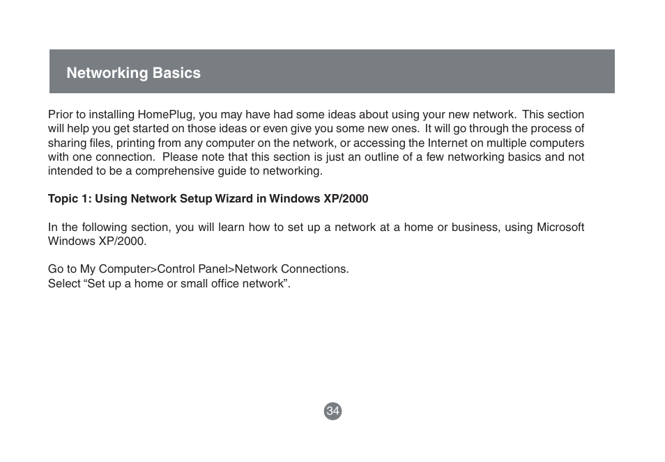 Networking basics | IOGear HomePlug to Ethernet Bridge GHPB42 User Manual | Page 33 / 75