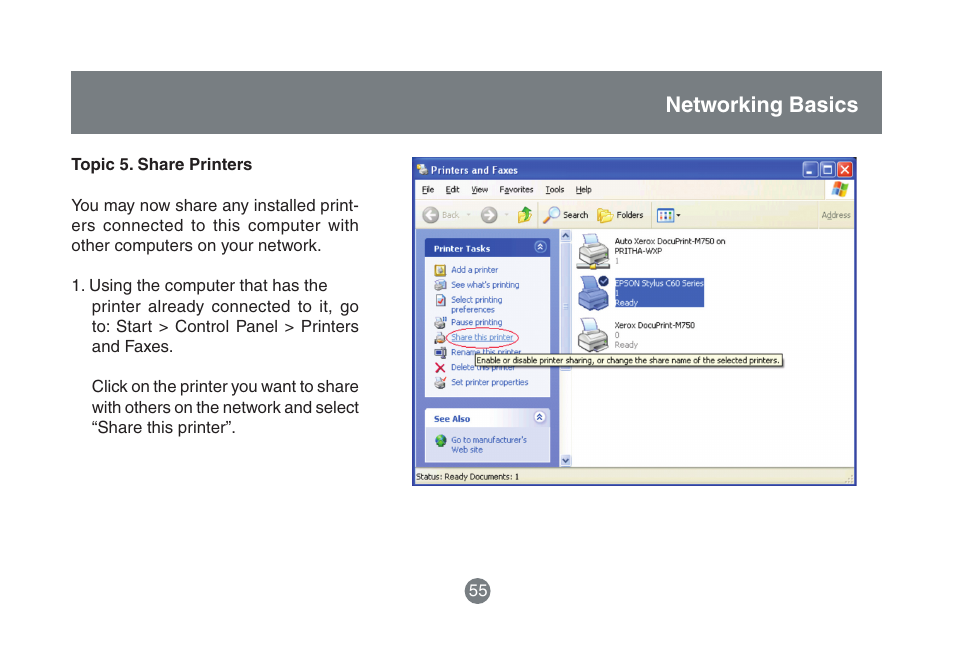 Networking basics | IOGear HomePlug to Ethernet Bridge GHPB42 User Manual | Page 54 / 75