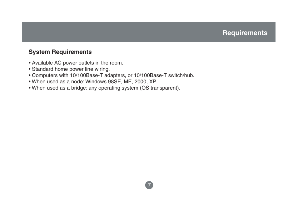 IOGear HomePlug to Ethernet Bridge GHPB42 User Manual | Page 6 / 75