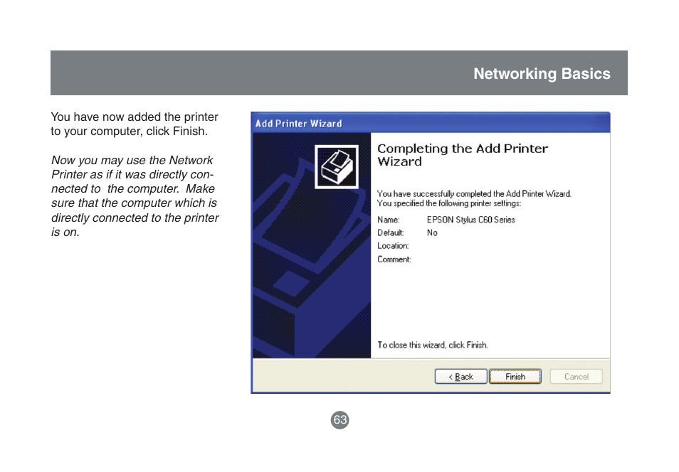 Networking basics | IOGear HomePlug to Ethernet Bridge GHPB42 User Manual | Page 62 / 75