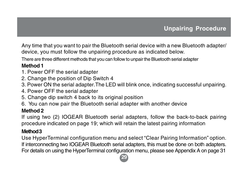 IOGear GBS301 User Manual | Page 31 / 44