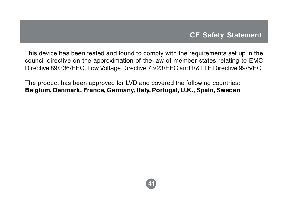 IOGear GBS301 User Manual | Page 43 / 44