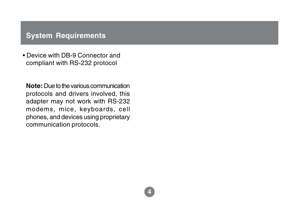 IOGear GBS301 User Manual | Page 6 / 44