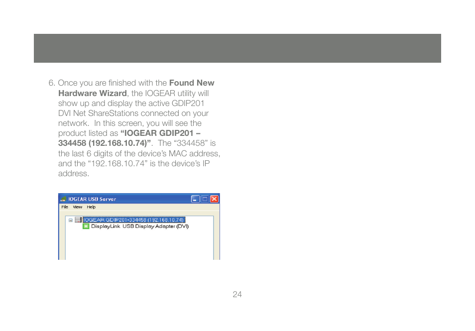 IOGear DVI Net ShareStation GDIP201 User Manual | Page 24 / 74