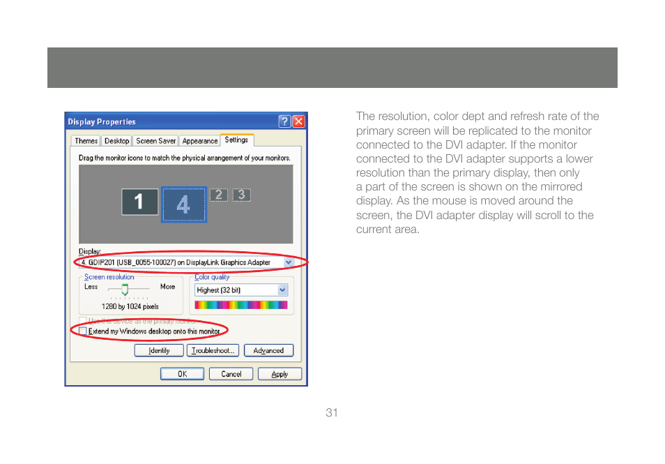 IOGear DVI Net ShareStation GDIP201 User Manual | Page 31 / 74