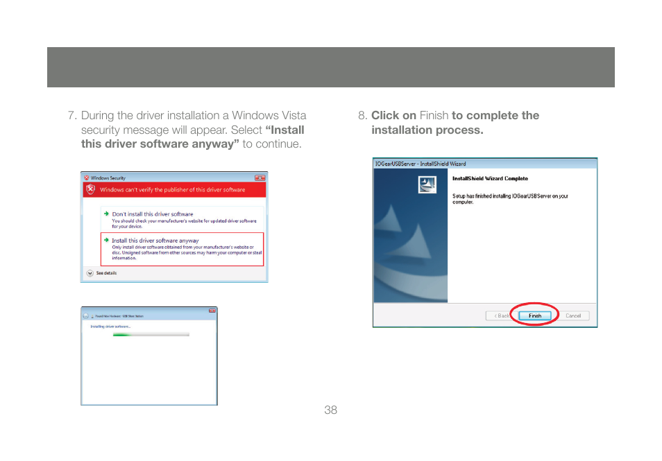 IOGear DVI Net ShareStation GDIP201 User Manual | Page 38 / 74