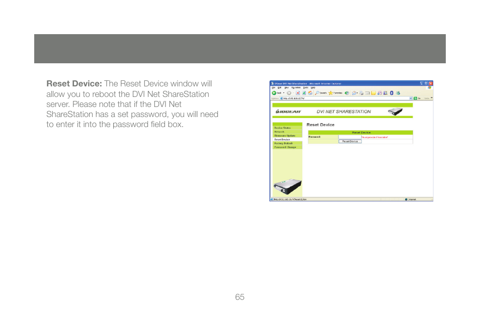 IOGear DVI Net ShareStation GDIP201 User Manual | Page 65 / 74