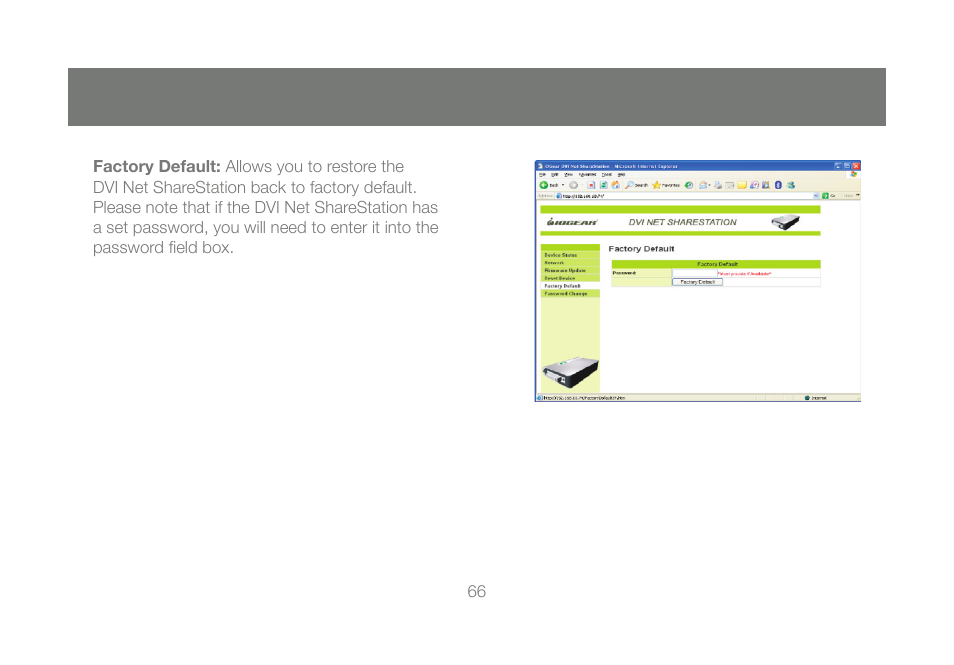 IOGear DVI Net ShareStation GDIP201 User Manual | Page 66 / 74