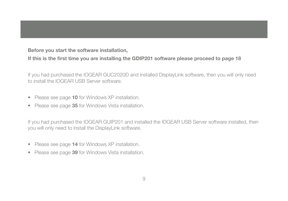 IOGear DVI Net ShareStation GDIP201 User Manual | Page 9 / 74