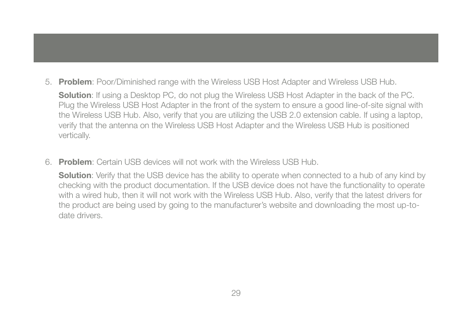 IOGear Wireless USB Hub and Adapter Kit GUWH204KIT User Manual | Page 29 / 40