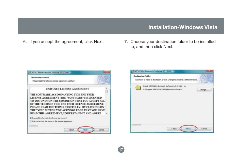 Installation-windows vista | IOGear GBU221/321 User Manual | Page 17 / 60