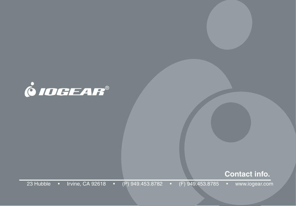 Contact info | IOGear GBU221/321 User Manual | Page 60 / 60