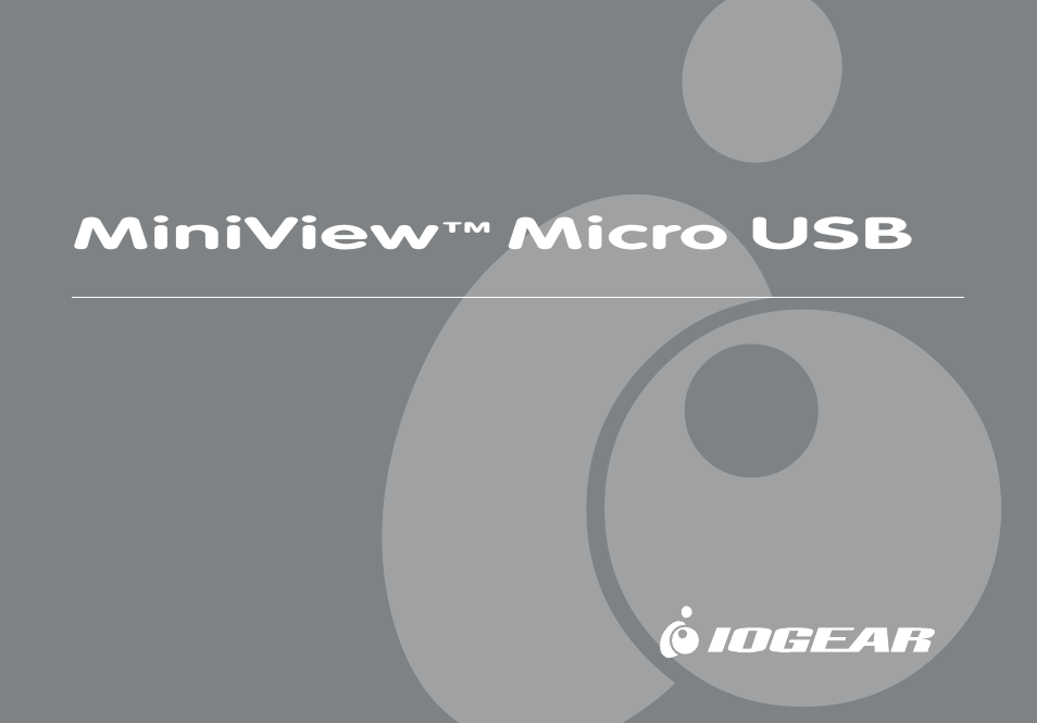 IOGear MINIVIEW GCS52U User Manual | 24 pages