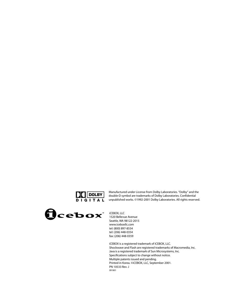iCEBOX pmn User Manual | Page 2 / 49