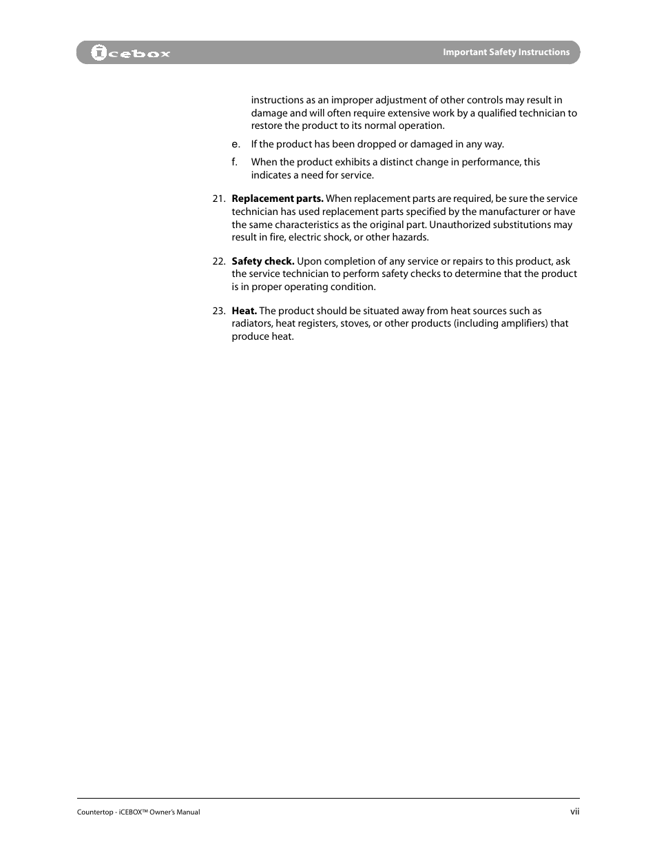 iCEBOX pmn User Manual | Page 9 / 49