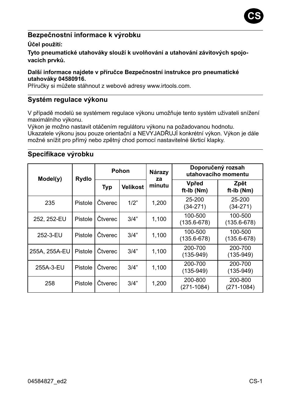 Ingersoll-Rand 255 User Manual | Page 31 / 52