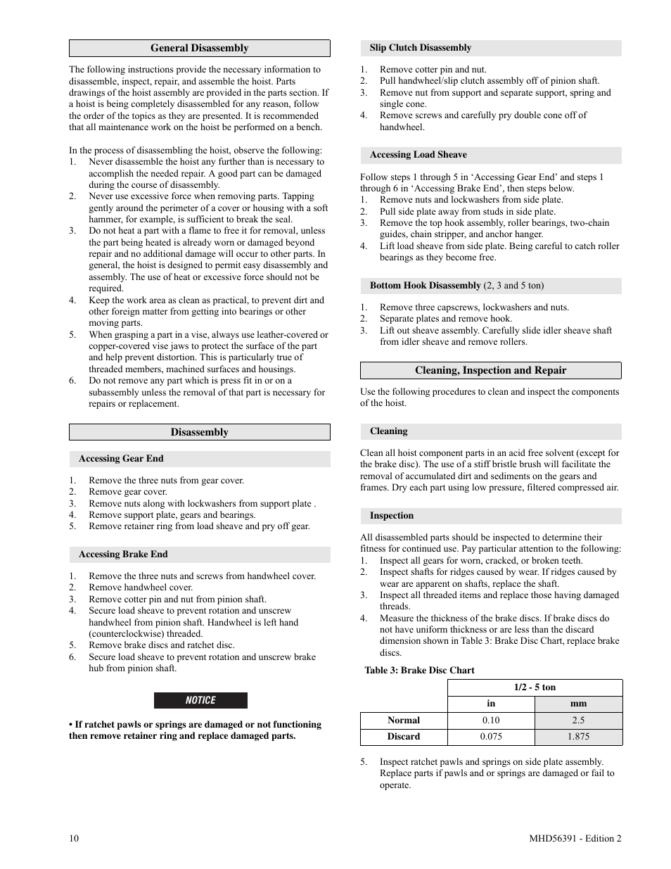 Ingersoll-Rand SMB030 User Manual | Page 10 / 20