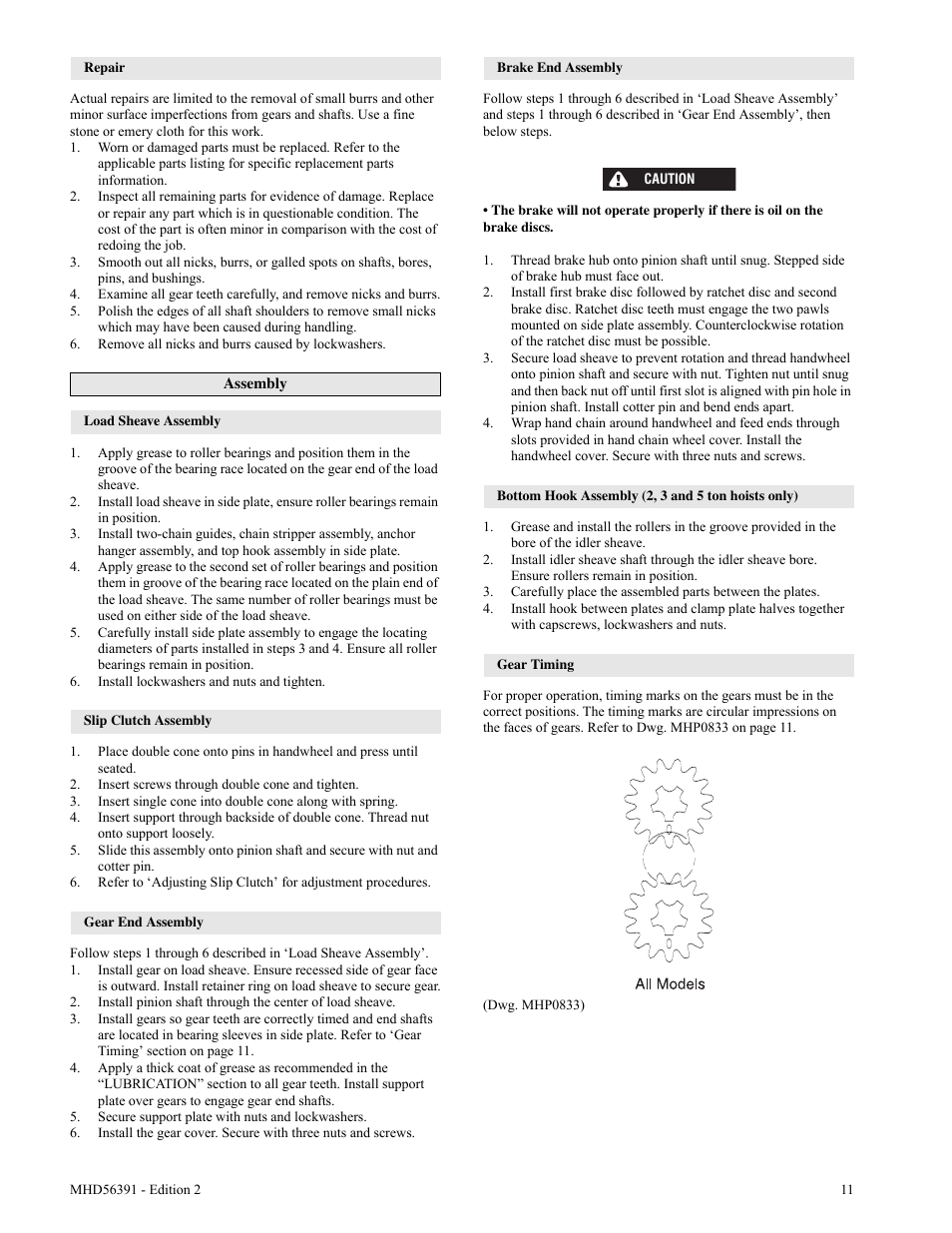 Ingersoll-Rand SMB030 User Manual | Page 11 / 20