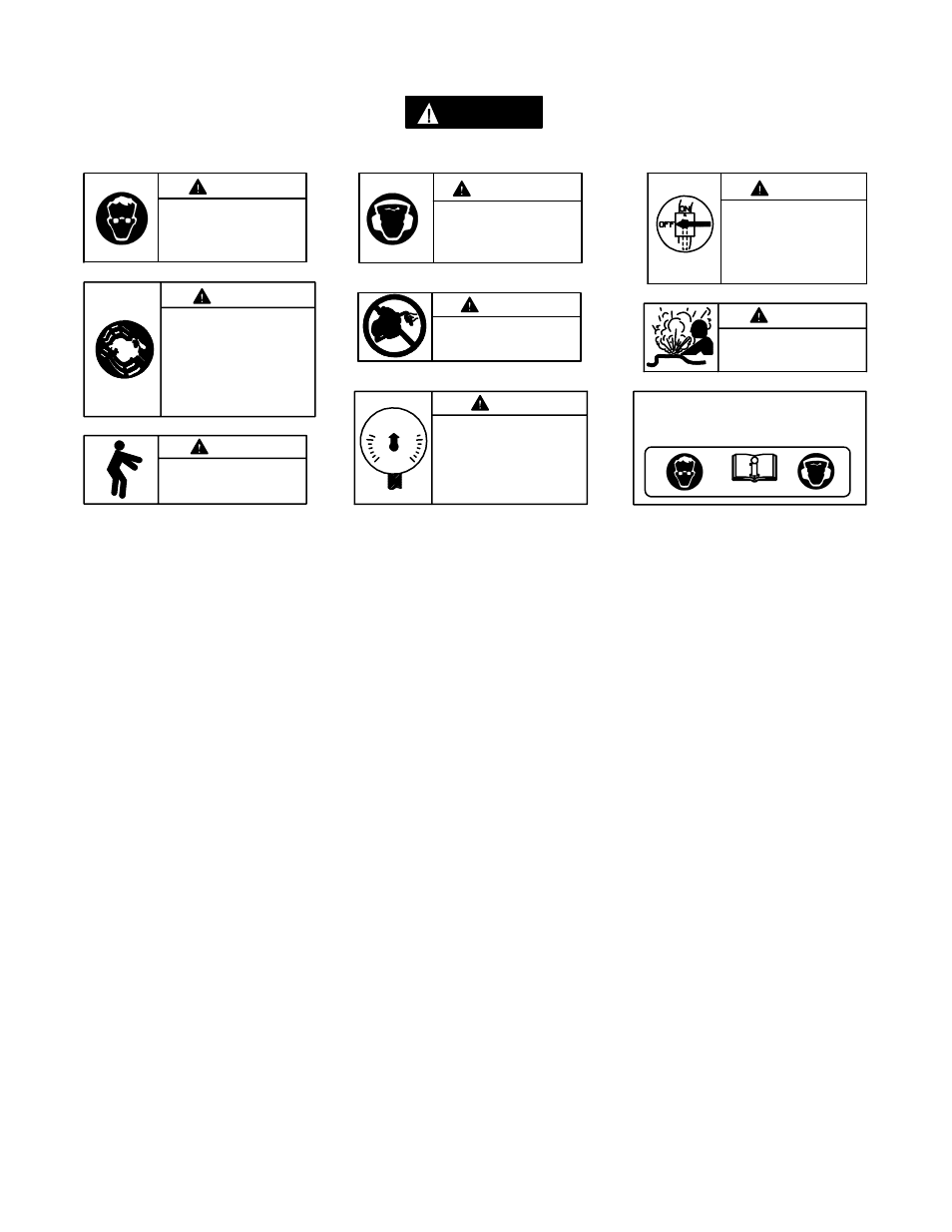 Identifiering av varningsetiketter, Specifika varningar för sågar | Ingersoll-Rand S120-EU User Manual | Page 38 / 62