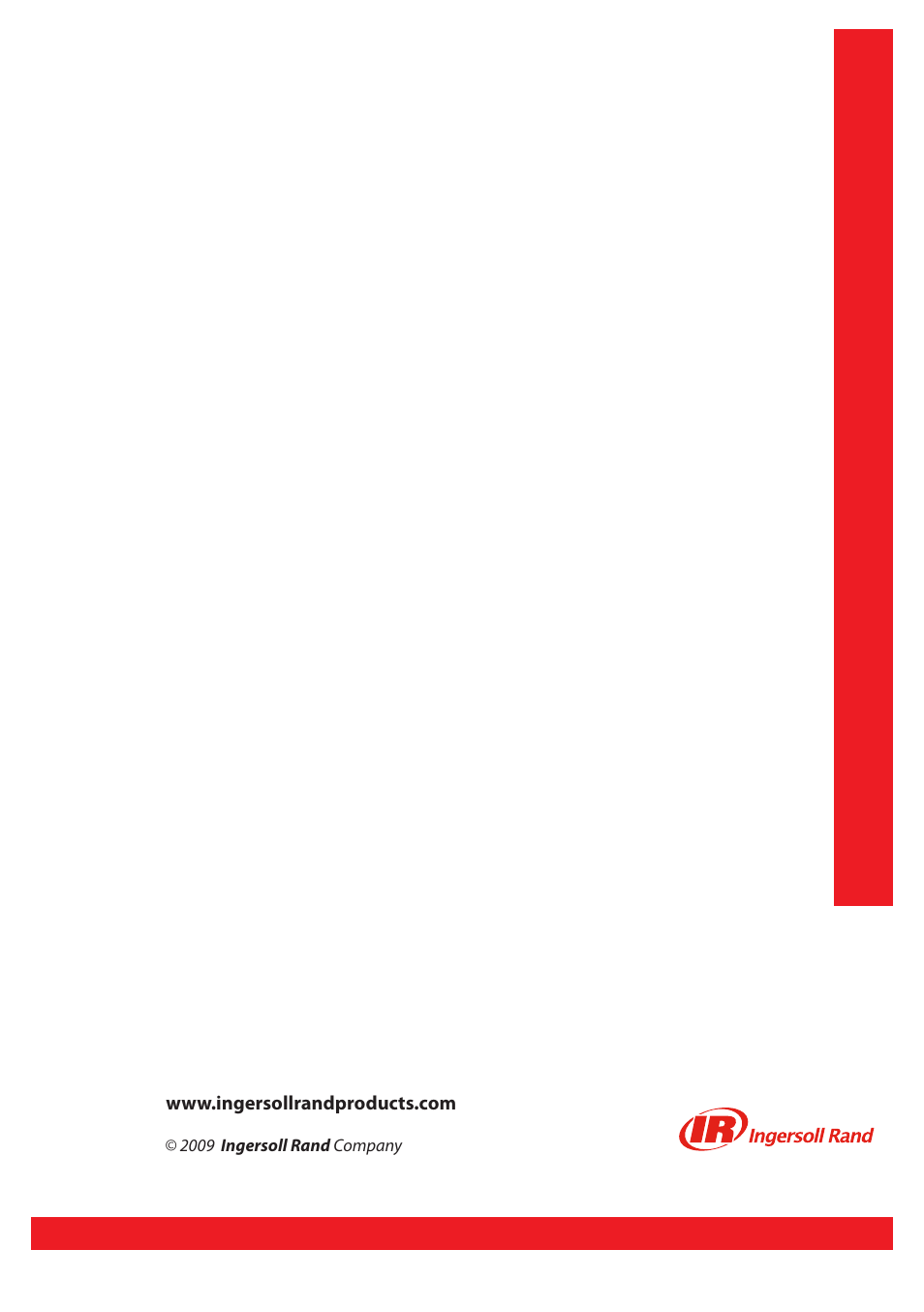 Ingersoll-Rand 2940 User Manual | Page 8 / 8