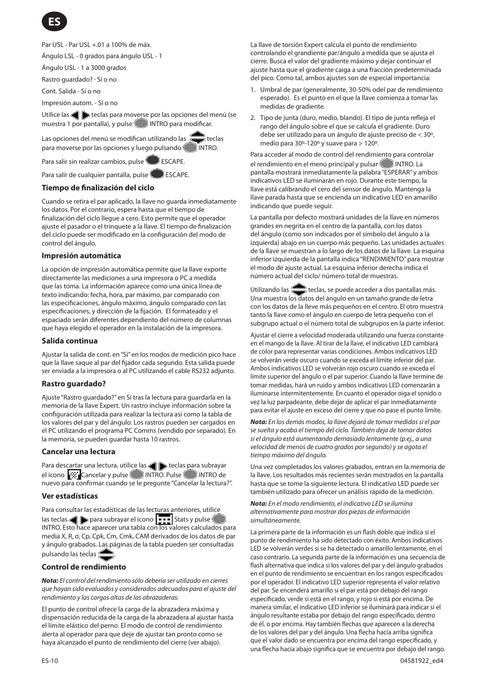 Ingersoll-Rand ETW-E75 User Manual | Page 24 / 92