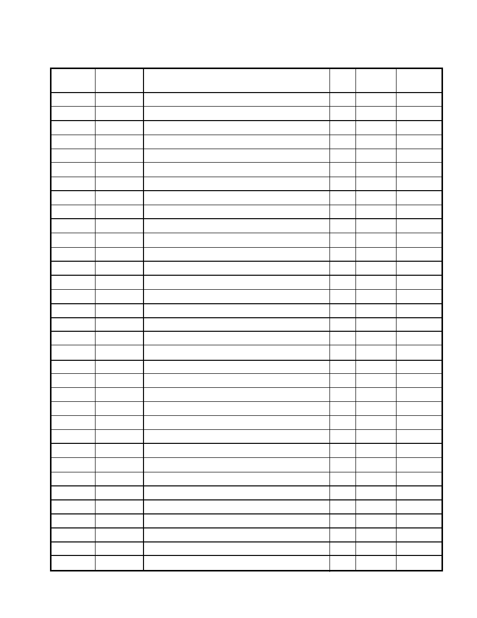 Maintenance record | Ingersoll-Rand 100-200 HP/75-160 KW User Manual | Page 91 / 93