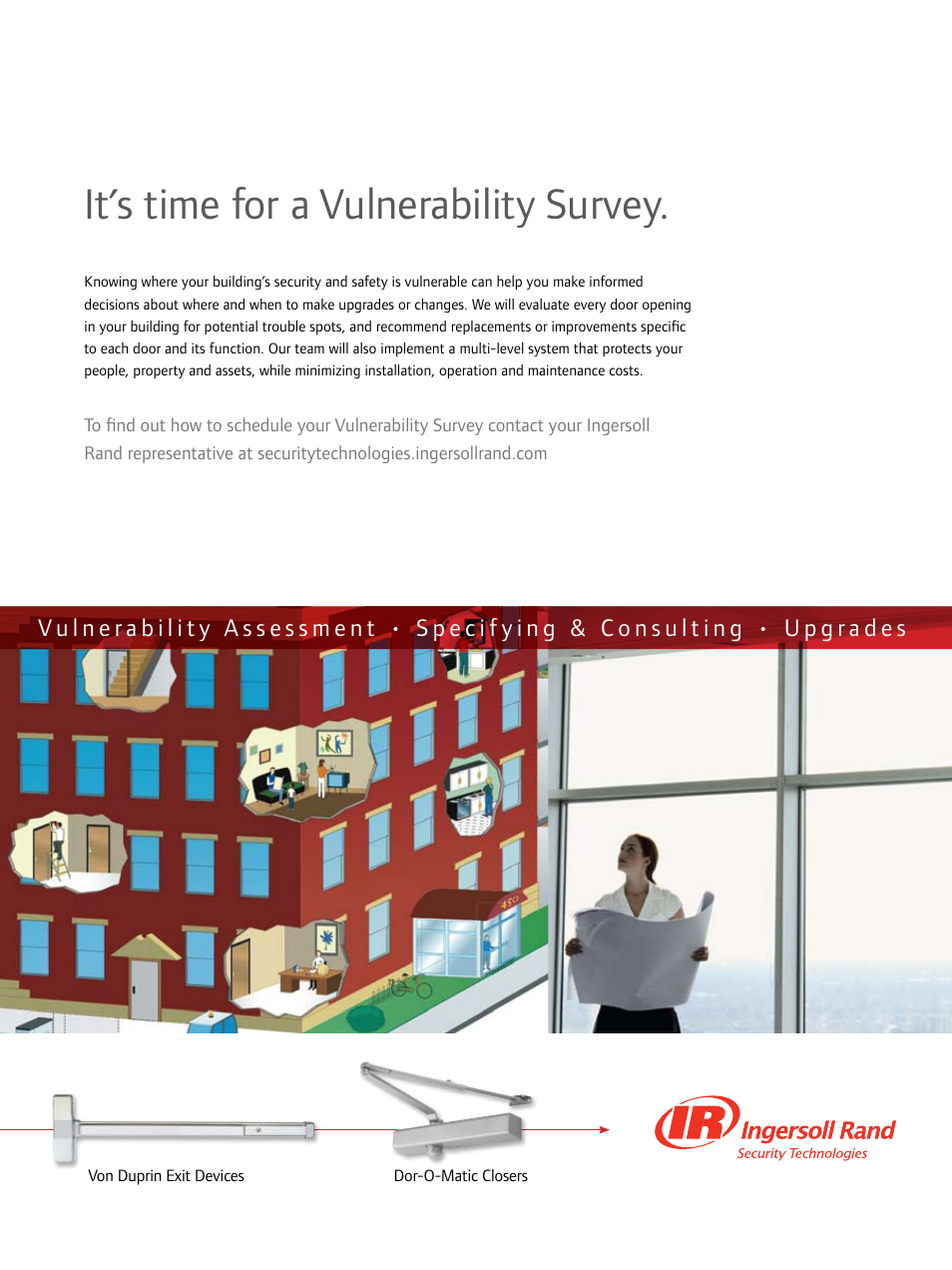 It’s time for a vulnerability survey | Ingersoll-Rand Residential Security User Manual | Page 2 / 6