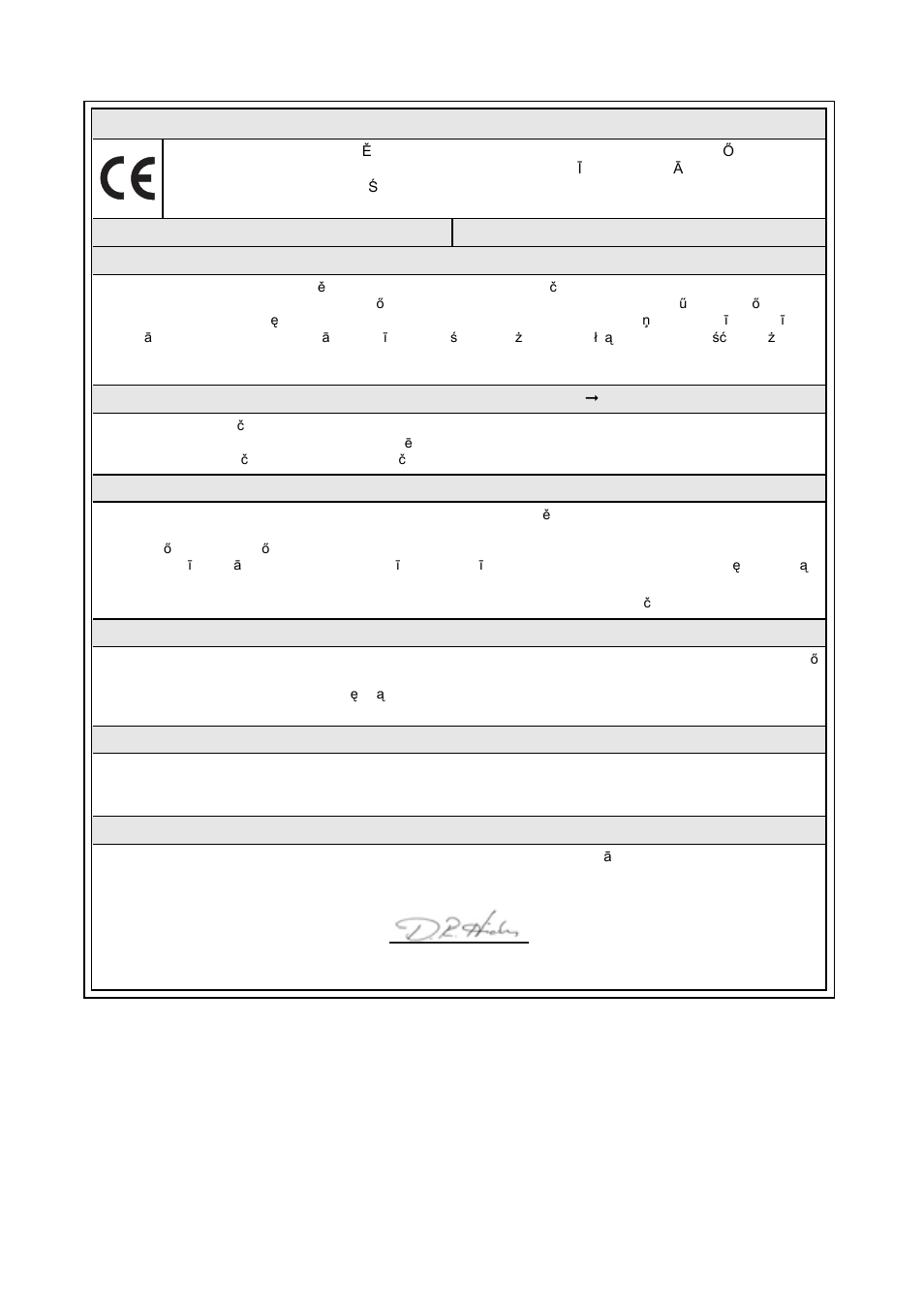 Declaration of conformity | Ingersoll-Rand 7802RA User Manual | Page 28 / 32